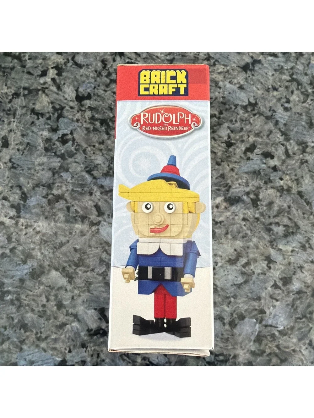 BRICKCRAFT Rudolph The Red-Nosed Reindeer HERMEY THE ELF Figure Building Set
